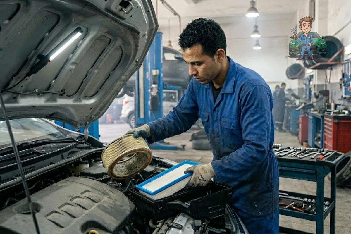 تغيير فلاتر السيارة